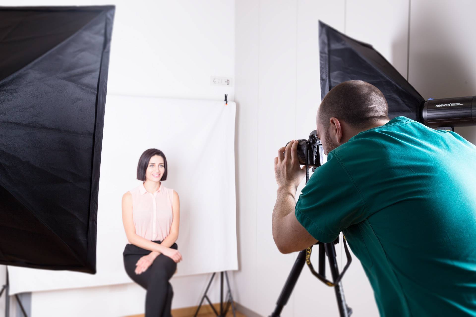 Sala fotografica presso la Clinica Marchetti di Morbegno