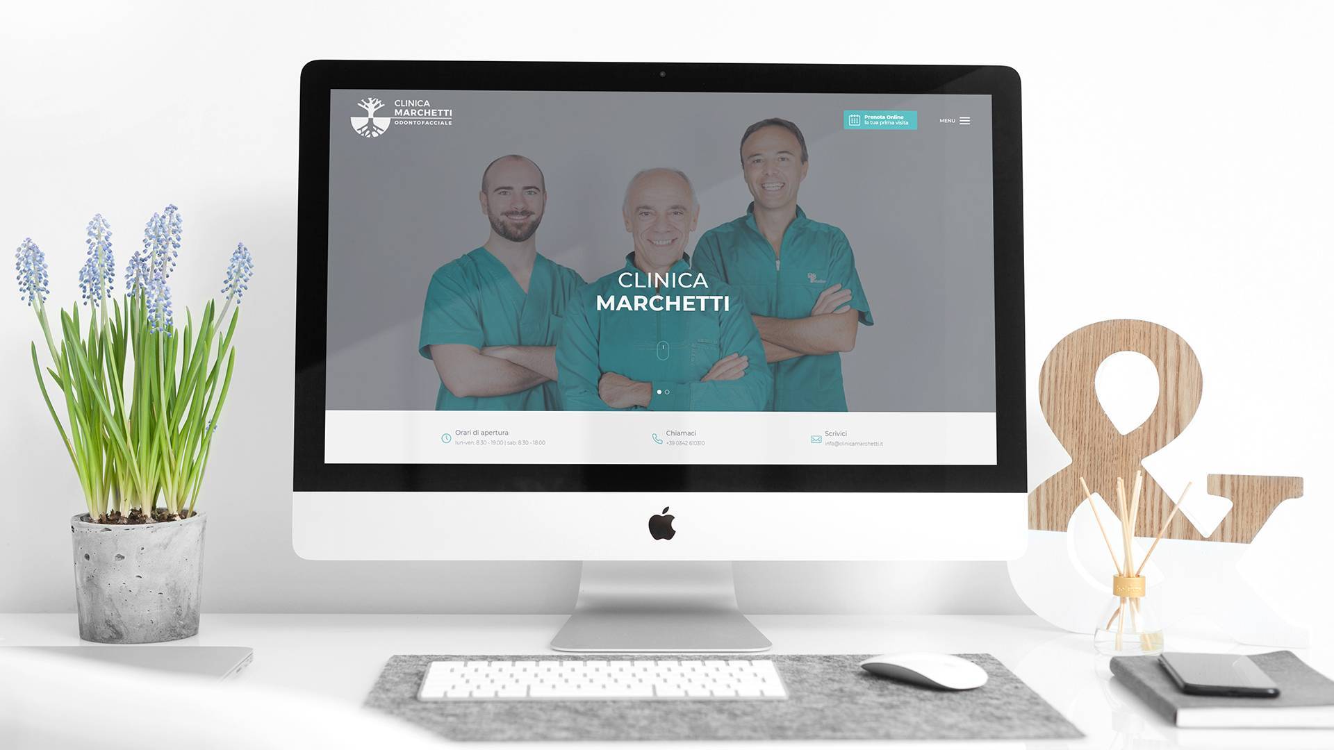 Nuovo sito Clinica Marchetti creato da Webtek