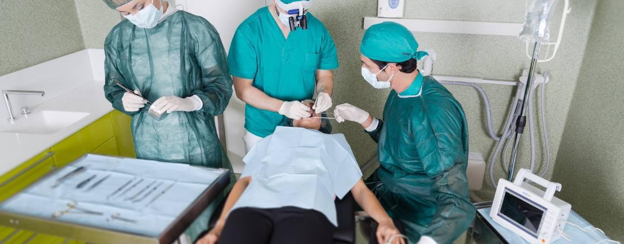 sala chirurgica ambulatoriale della Clinica Marchetti in Valtellina