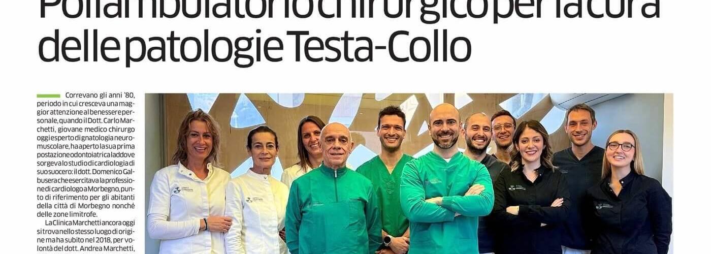 rassegna stampa clinica marchetti - novembre 2025