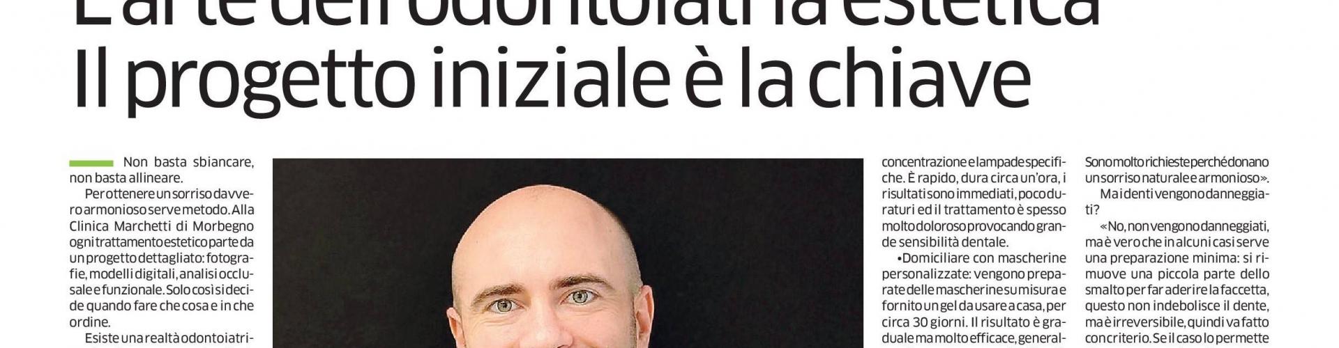 odontoiatria estetica - rassegna stampa