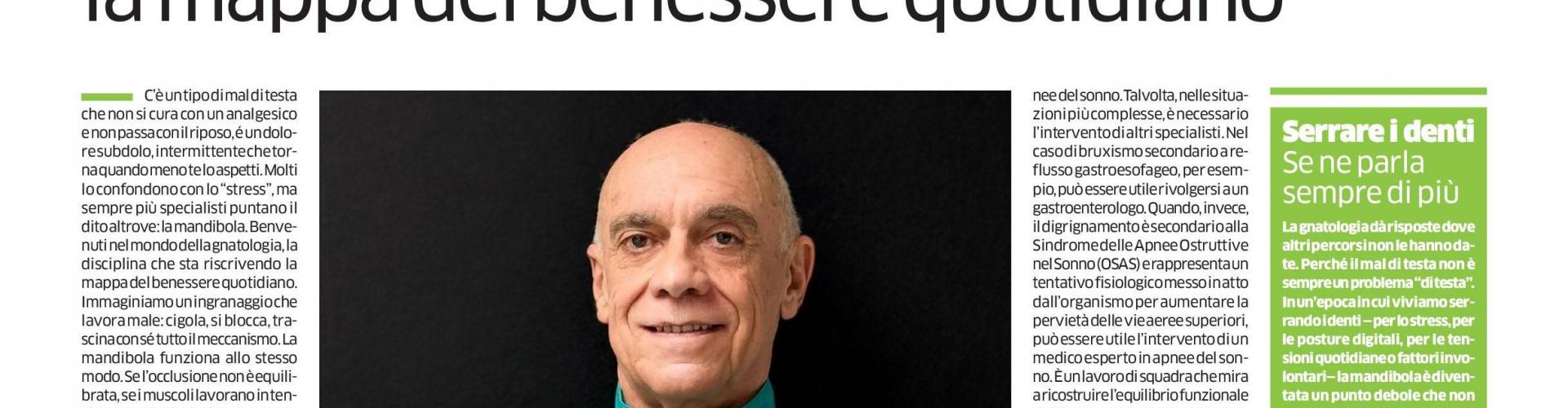 rassegna stampa clinica marchetti sulla gnatologia - gennaio 2026